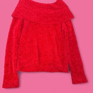 Cato Woman Eyelash Knit Off-the-Shoulder Sweater Women's 18/20